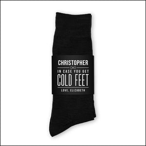 Cold Feet Wedding Socks